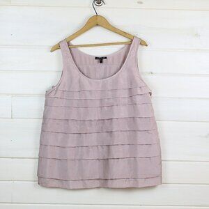 Eileen Fisher silk tank top size L